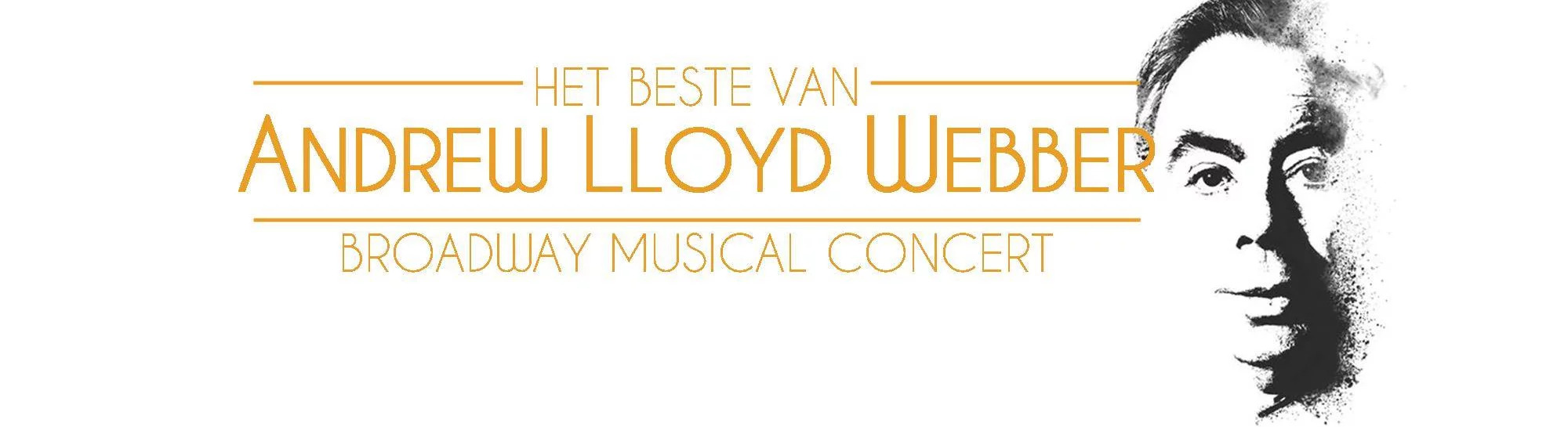 Afbeelding kan het volgende bevatten: een of meer mensen, de tekst 'BESTE VAN ANDREW LLOYD WEBBER BROADWAY MUSICAL CONCERT'